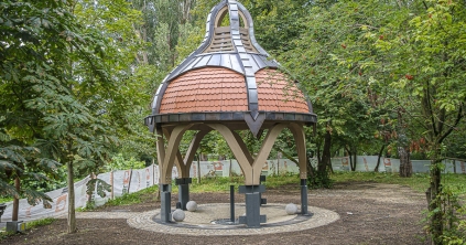 Rövidesen elkészül a pavilon